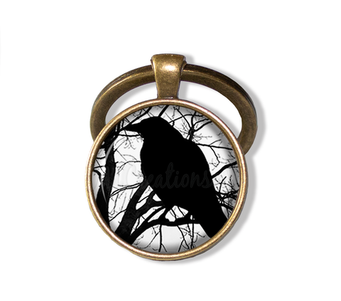 Black Raven Silhouette