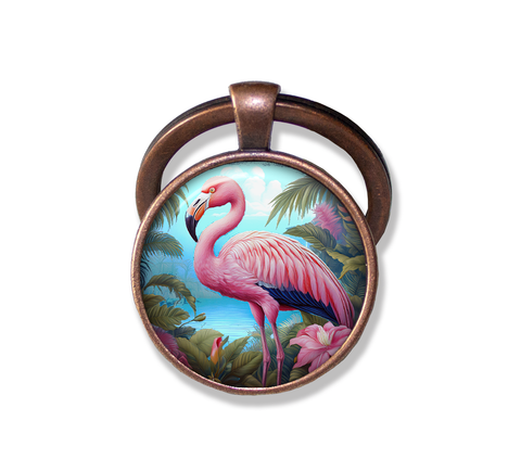 Tropical Pink Flamingo