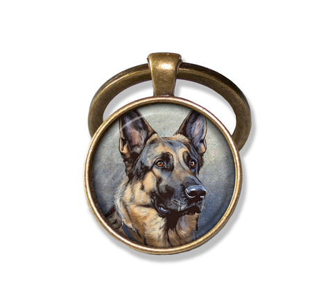 Stoic German Shepherd