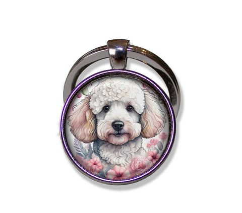 Poodle Dog Shabby Chic