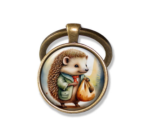 Sweet Hedgehog with Sack