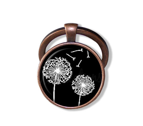 Dandelion Black and White