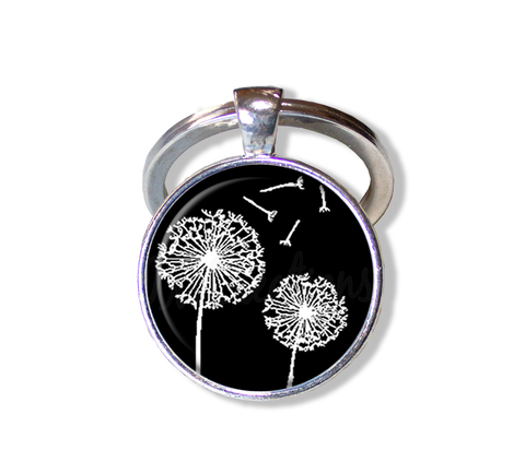 Dandelion Black and White