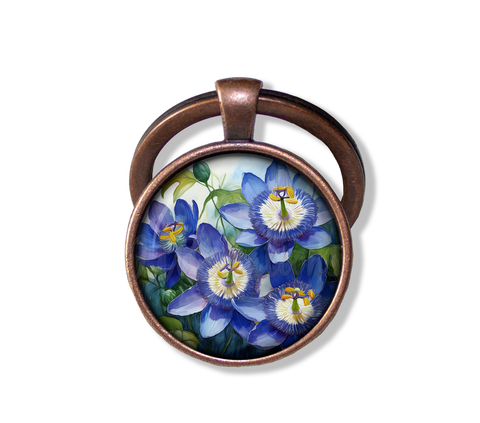 Art Nouveau Passion Flowers