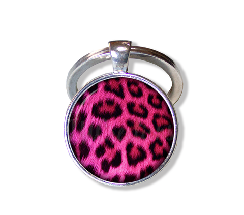 Leopard Animal Print Pattern (Fucshia)