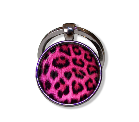Leopard Animal Print Pattern (Fucshia)