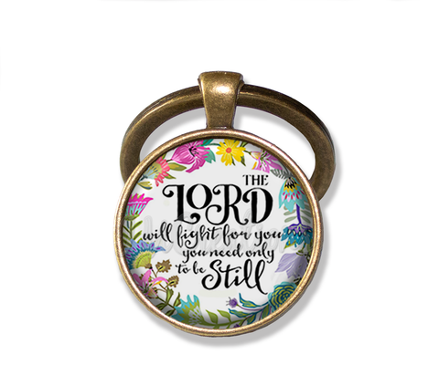 Bible Verse Lord Will Fight..Be Still