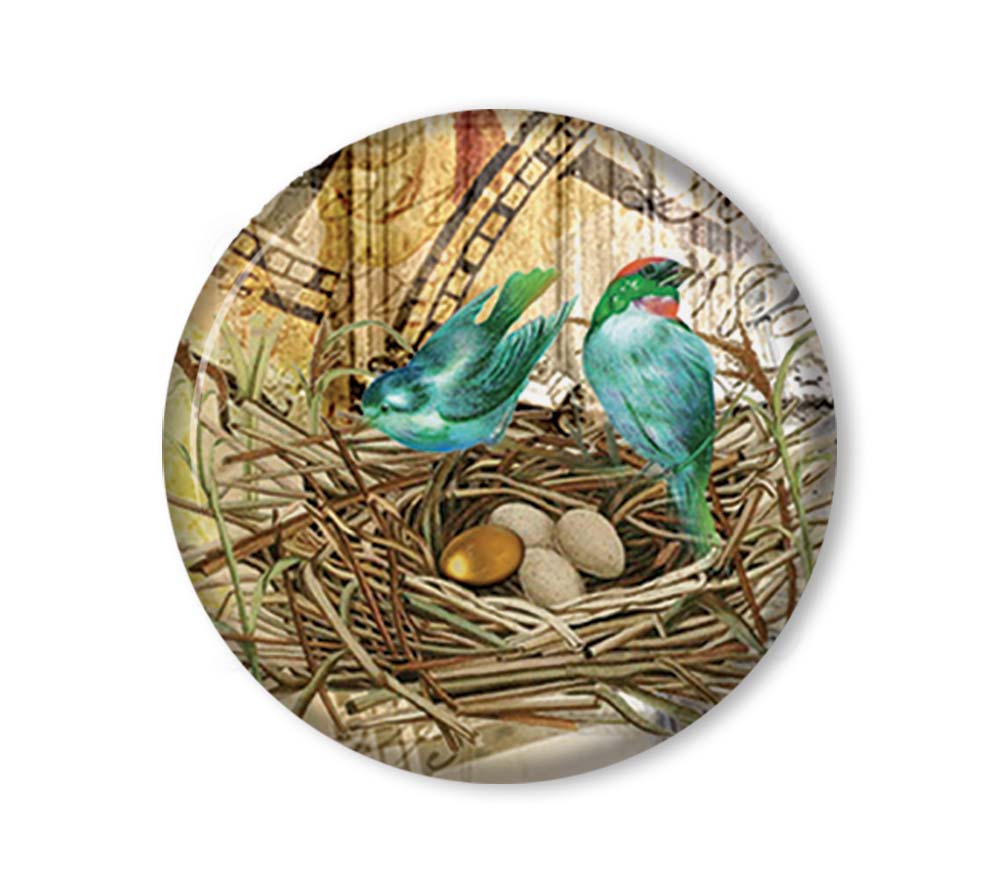 Sparrows Neste with Golden Egg