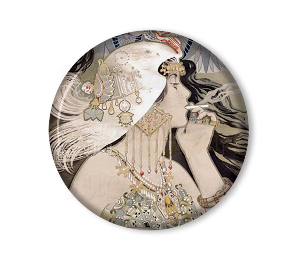 Art Deco Flapper Smoking