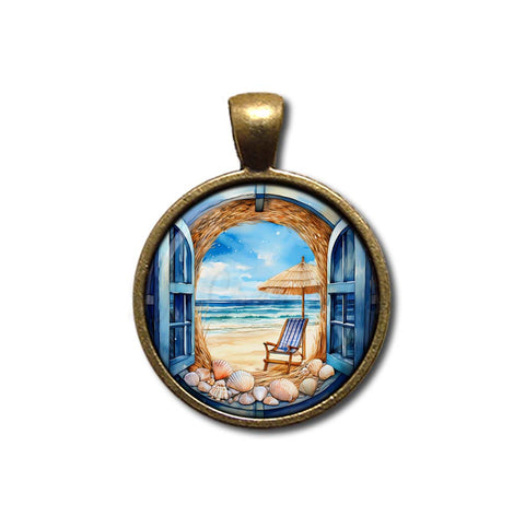 Summer Beach Viewpoint