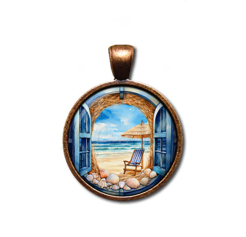 Summer Beach Viewpoint