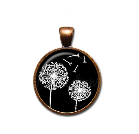 Dandelion Black and White