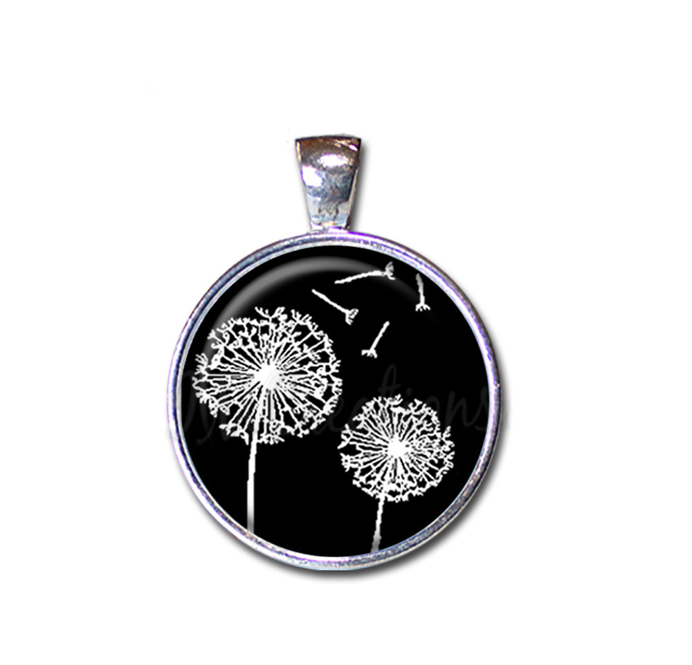 Dandelion Black and White