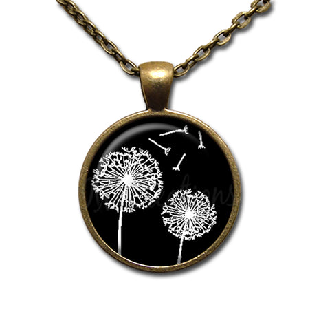 Dandelion Black and White