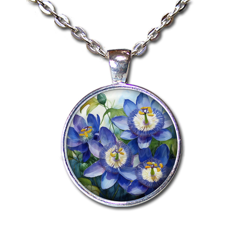 Art Nouveau Passion Flowers