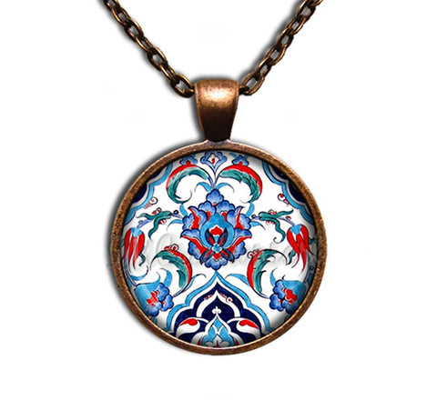 Iznik Turkish Ethnic Cultural Pattern