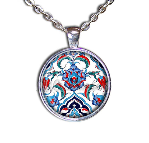Iznik Turkish Ethnic Cultural Pattern