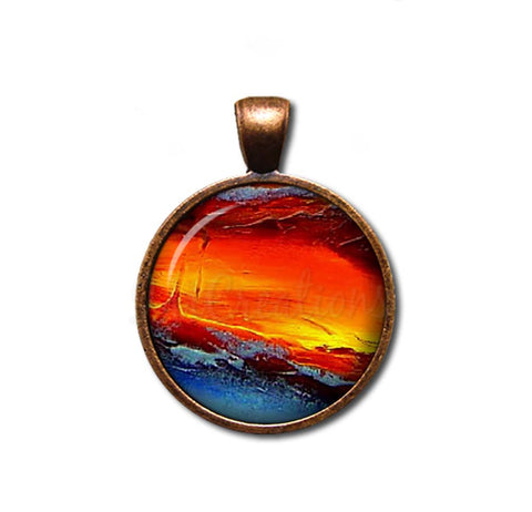 Volcanic Lava Pattern Style Nature