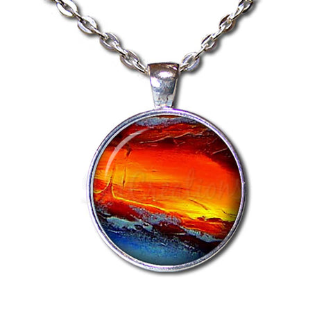 Volcanic Lava Pattern Style Nature