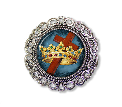 Religious Cross and Crown