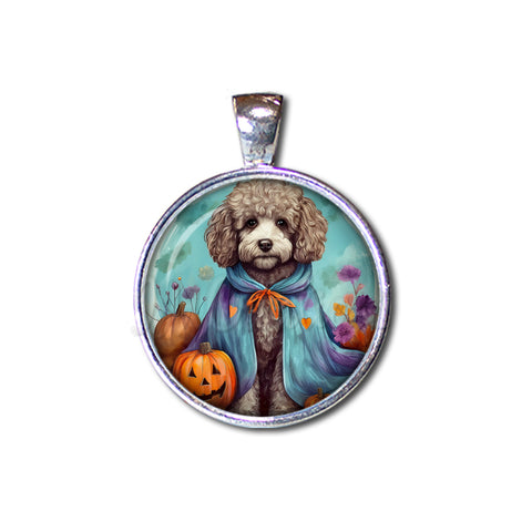 Halloween Labradoodle in Costume