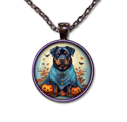 Halloween Rottweiler Dog in Costume