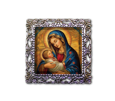 Orthodox Icon Mary and Jesus