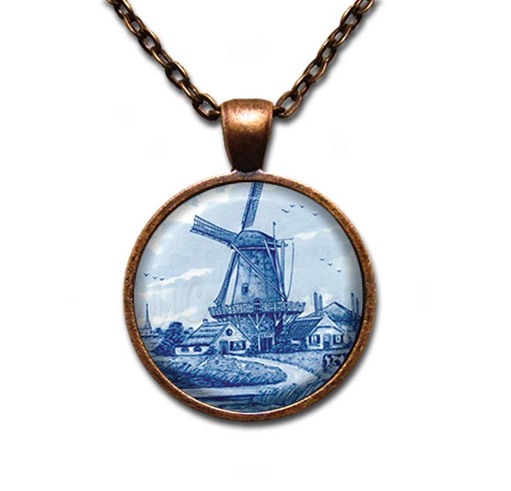 Windmill Delft Dutch Style