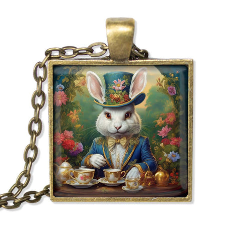 Dapper Rabbit Tea Time