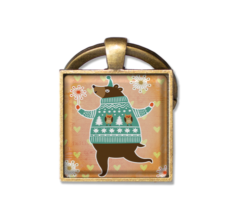 Bear with Holiday Sweater