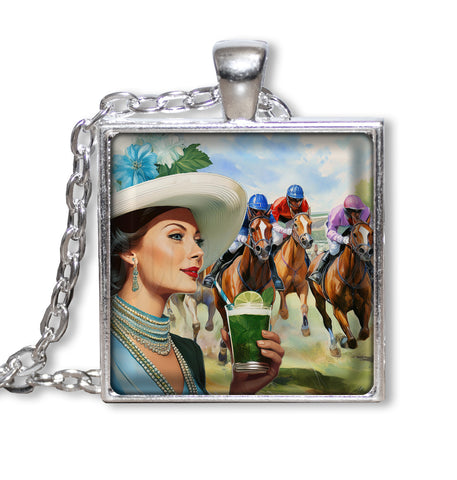 Vintage Style Horse Racing