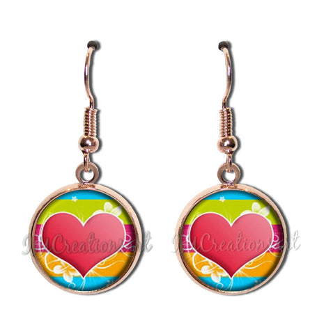 Bright Colorful Heart