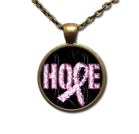 Hope Pink Ribbon Cancer Awareness