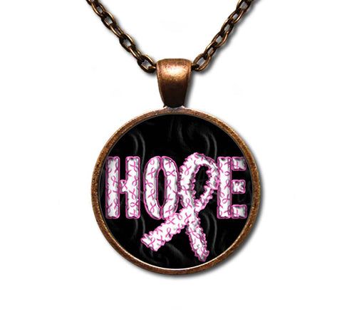 Hope Pink Ribbon Cancer Awareness
