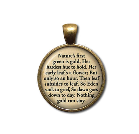 Robert Frost Nothing Gold Can Say