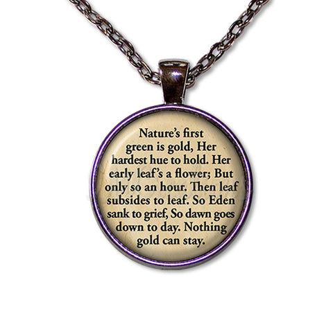 Robert Frost Nothing Gold Can Say