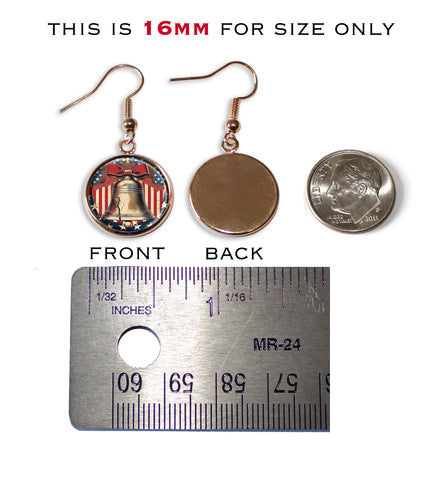 Vintage Liberty Bell (earrings)