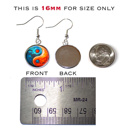 Yin Yang Water and Fire Symbol