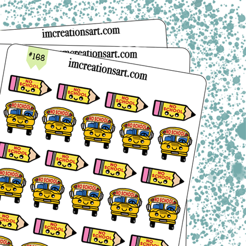 No School Reminder or School Break Reminder