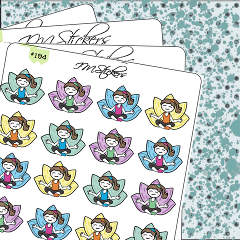 Lotus Flower Namaste Yoga Zen