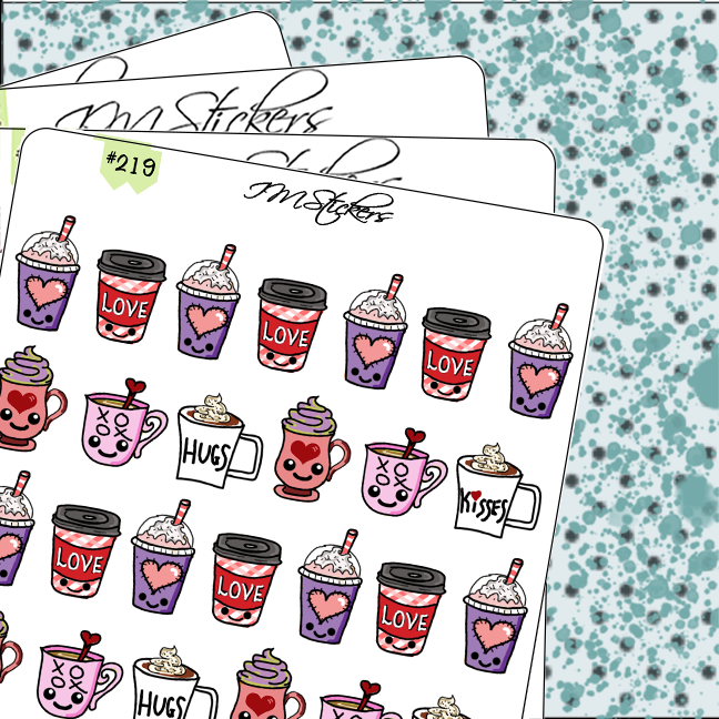 Valentine Coffee or Tea Cups