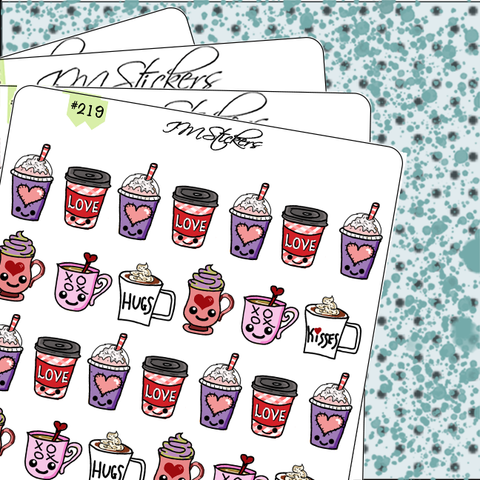 Valentine Coffee or Tea Cups