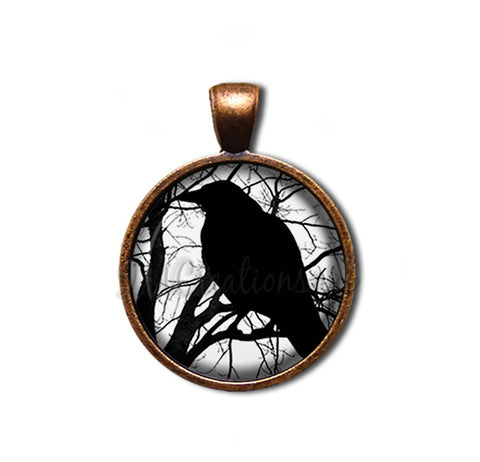 Black Raven Silhouette