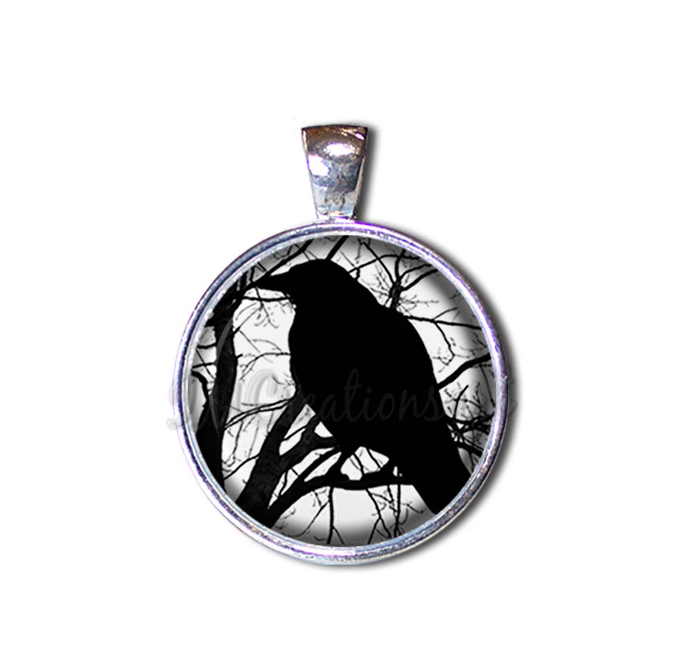 Black Raven Silhouette