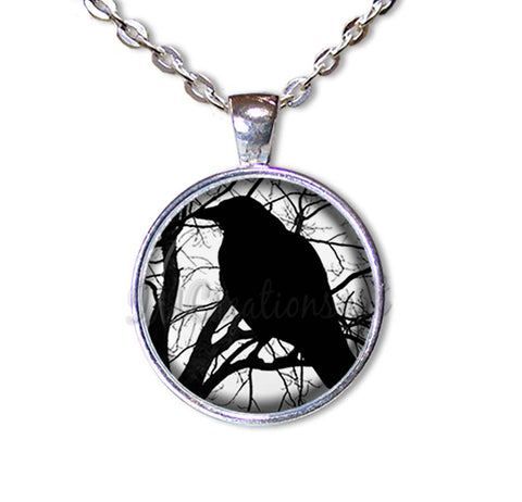 Black Raven Silhouette