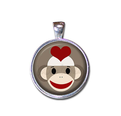 Sock Monkey Red Heart