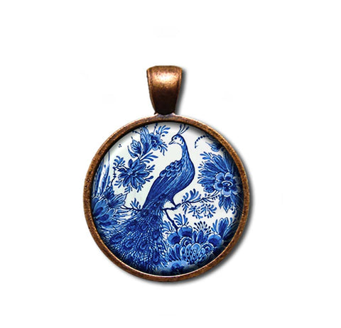 Delft Peacock Bird