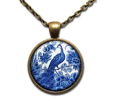 Delft Peacock Bird