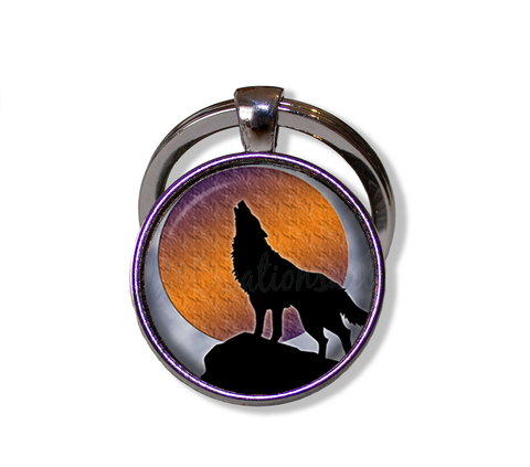 Howling Wolf Full Moon