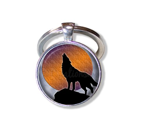 Howling Wolf Full Moon